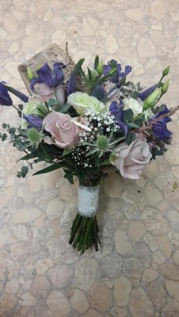 Rose and Thistle Bouquet