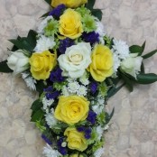 Yellow and White roses